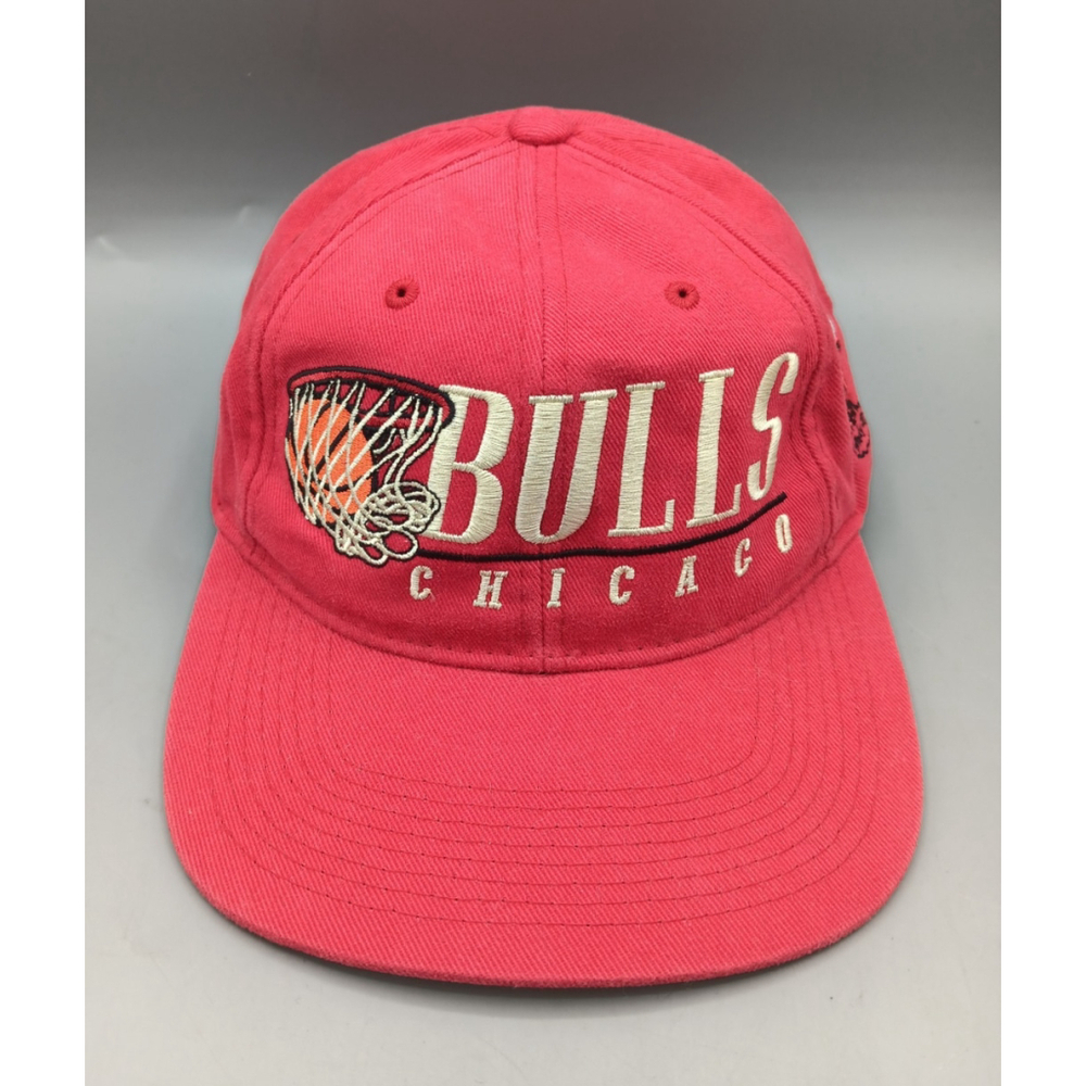 Mitchell & Ness HWC Chicago Bulls Snapback Hat NBA Cap Red 100% Cotton